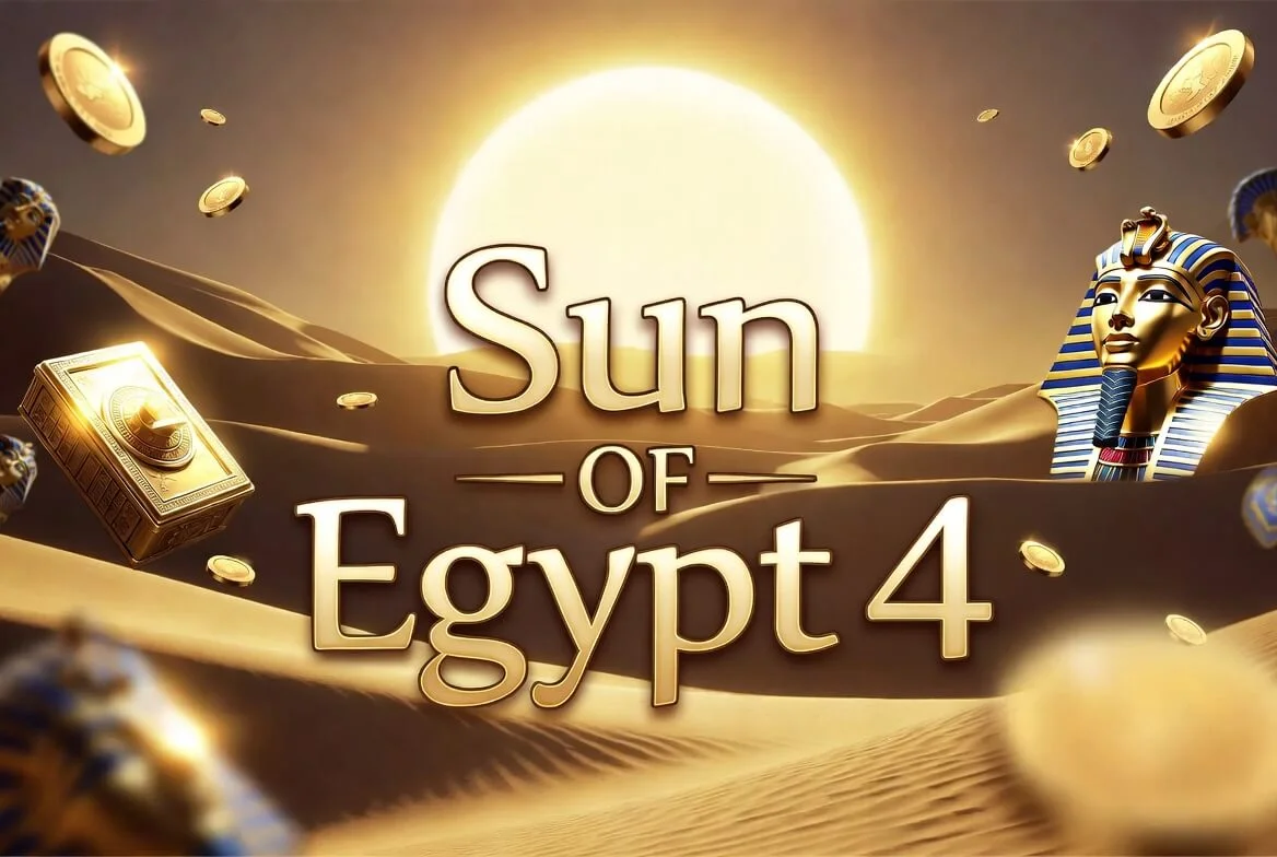 Sun of Egypt 4 demo — Sun of Egypt 4 slot с механикой Hold and Win и пирамидами
