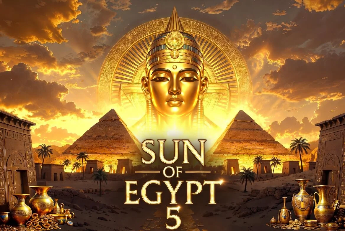 Sun of Egypt 5 demo — Sun of Egypt 5 slot с новой бонусной функцией Pharaoh's Eye